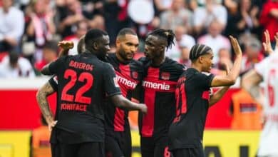 Boniface scores on final day as Bayer Leverkusen end Bundesliga season unbeaten