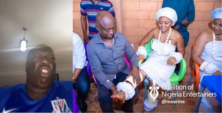 Actor Charles Awurum warns newly wed, Regina Daniels on the repercussion of meeting another man
