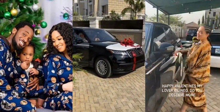 D’banj surprises his wife with Range Rover Velar as Valentine gift (Video)
