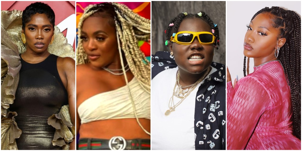 "You guys are selfish" - Afrotrap Queen drags Tiwa Savage, Teni, Tems in the mud over their inability to support female artists
