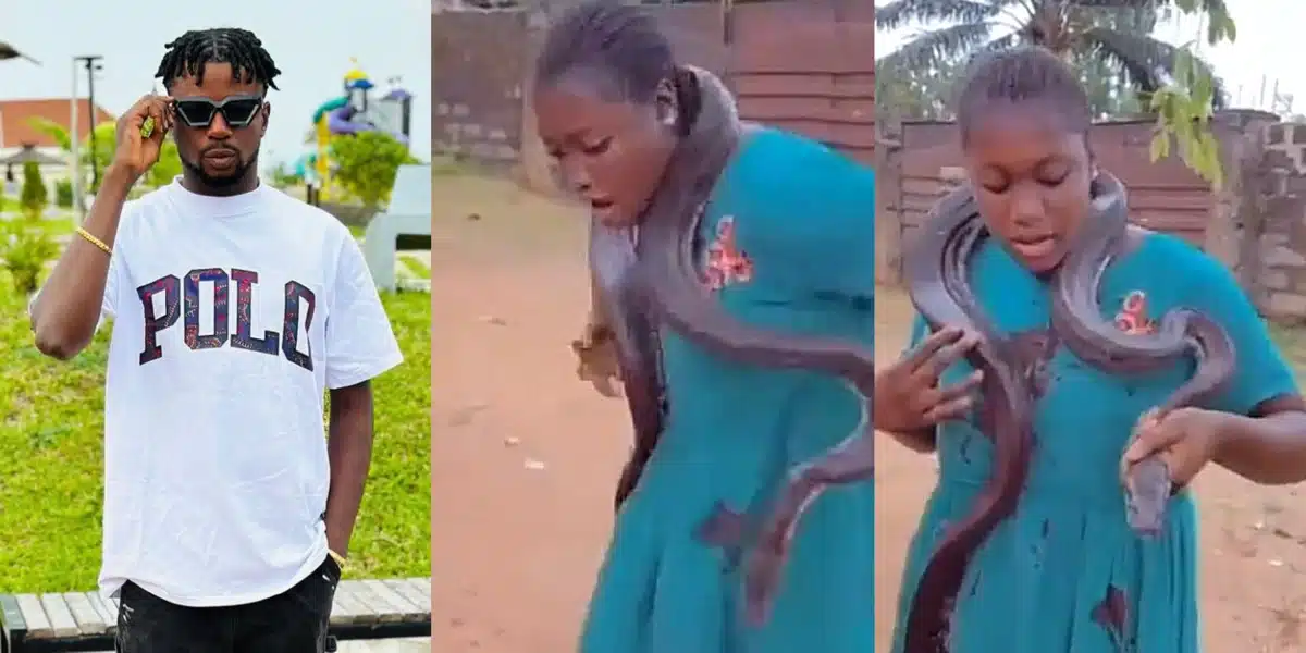 Stanley Ontop calls out Nollywood producers for using live snake