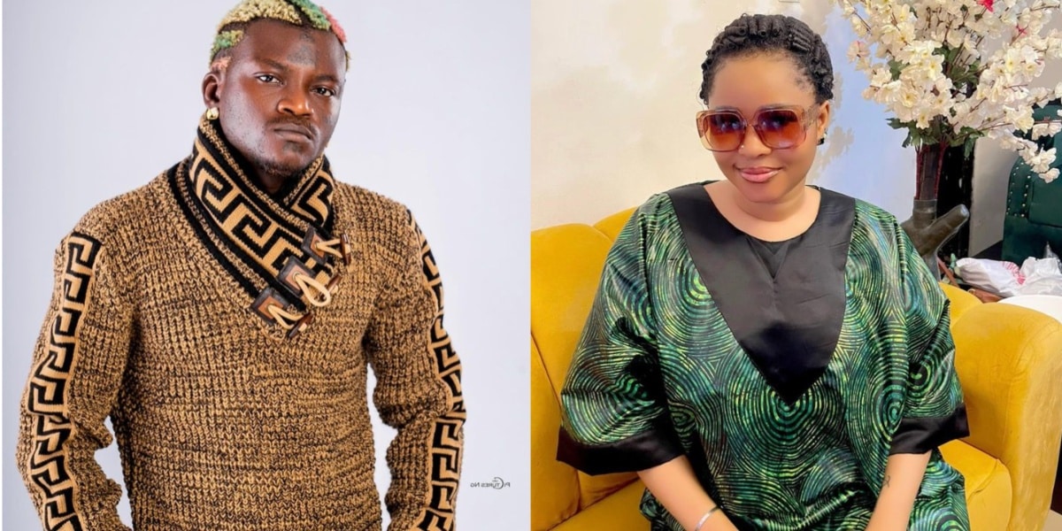 Portable calls out 'wife', Queen Dami over her refusal to bear him a child