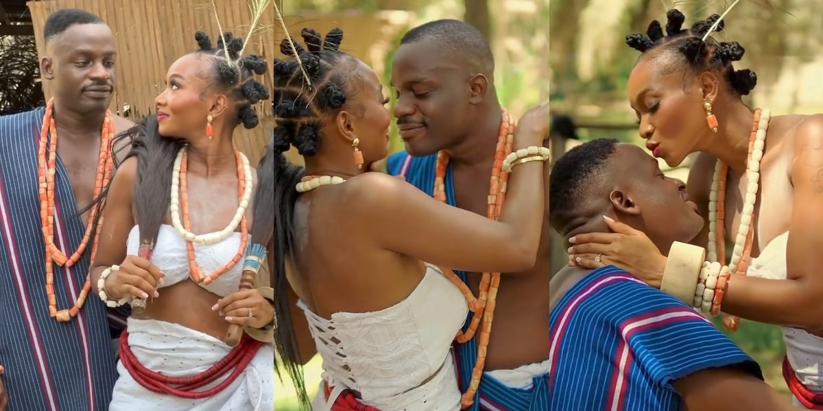 Wofai Fada drops romantic video with husband amid in-laws' marriage disapproval