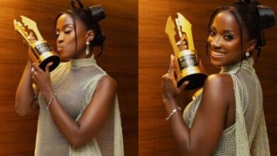 AMVCA 2024: Genoveva Umeh celebrates victory after emerging Best Supporting Actress