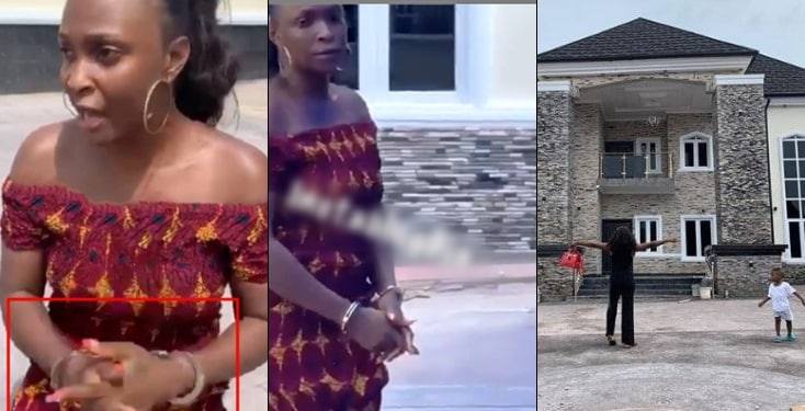 Blessing Okoro arrested by owner of house she claimed was hers