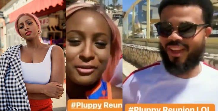 DJ Cuppy reunites with her ex-boyfriend Asa Asika in Portugal (Video)
