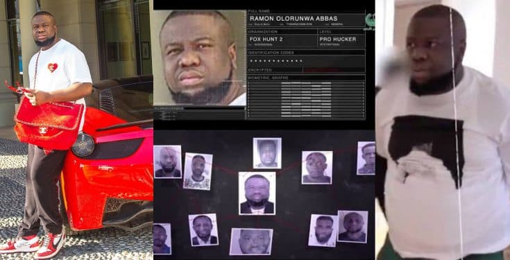 Nigerians praise Dubai police following the release of the video of Hushpuppi’s arrest alongside others