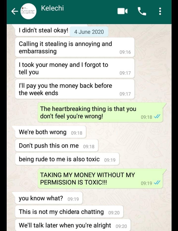 My boyfriend withdraws my money without permission