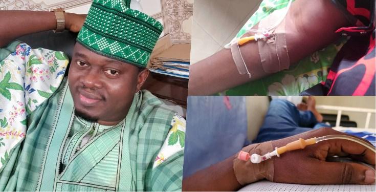 Nollywood actor, Muyiwa Ademola lands in hospital over heath complications
