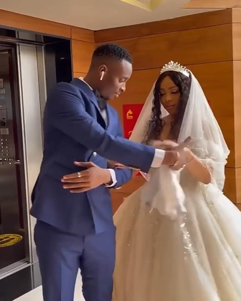 Comedian Sydney Talker ties the knot with Nengi wedding
