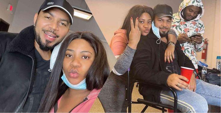 Actress Nkechi Blessing gushes over Ramsey Nouah on movie set in America