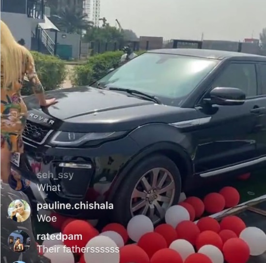 Fans gift Nengi a brand new Range Rover SUV on her birthday