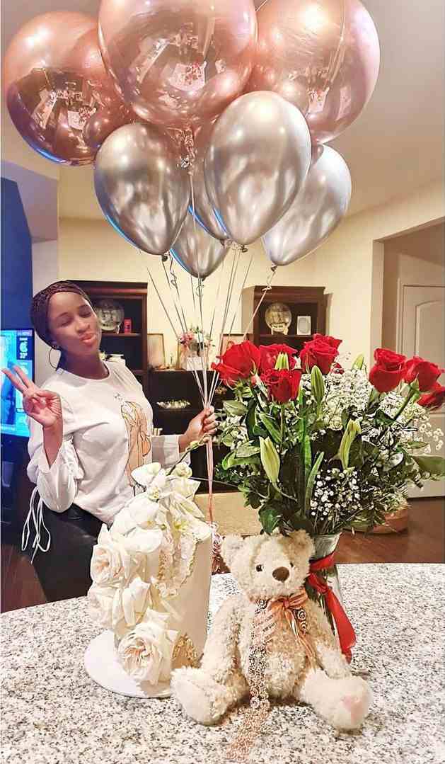 Adesua Etomi makes first appearance online after giving birth (Video)