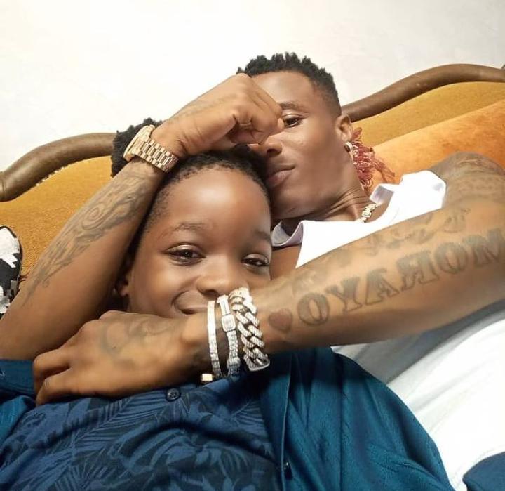 Boluwatife and Wizkid spend time together