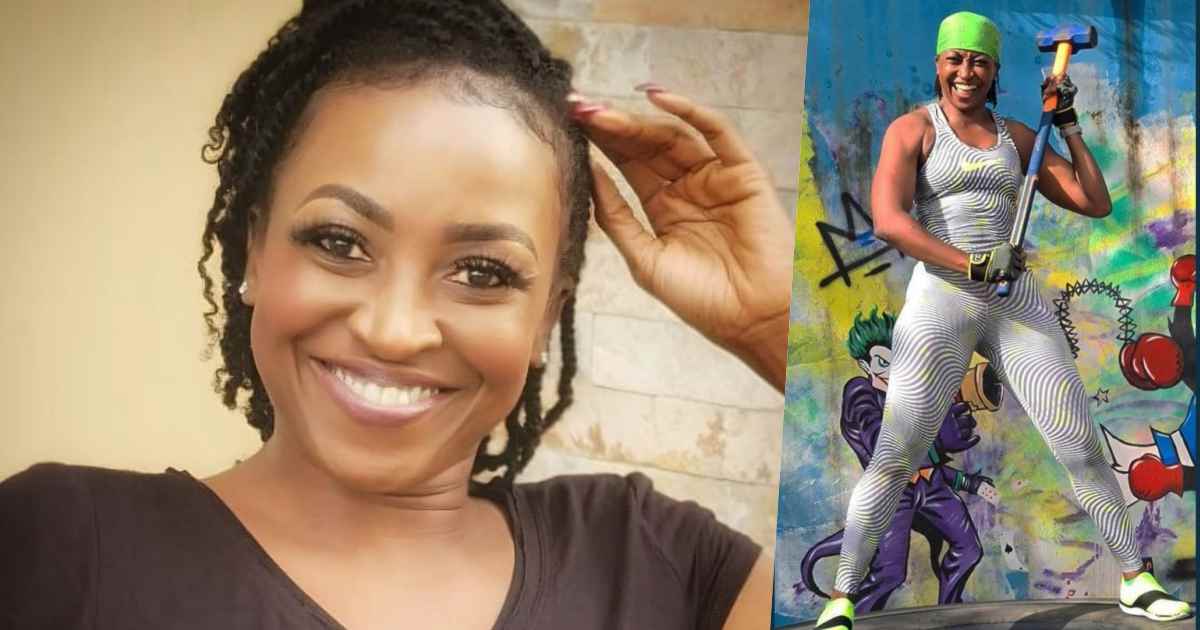 Kate Henshaw slams troll who cautioned her for gyming instead of cooking