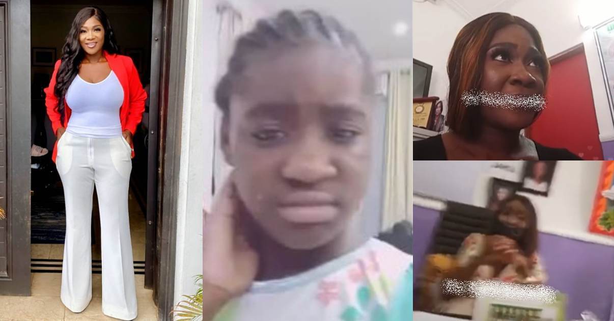 Mercy Johnson visits daughter's school, debunks claim of using thugs to beat up staff (Video)