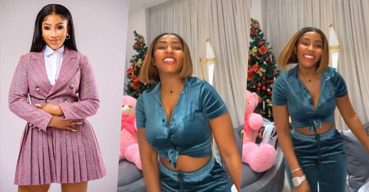 “What have you done to your face?” - Mercy Eke's cheekbone sparks reactions (Video)