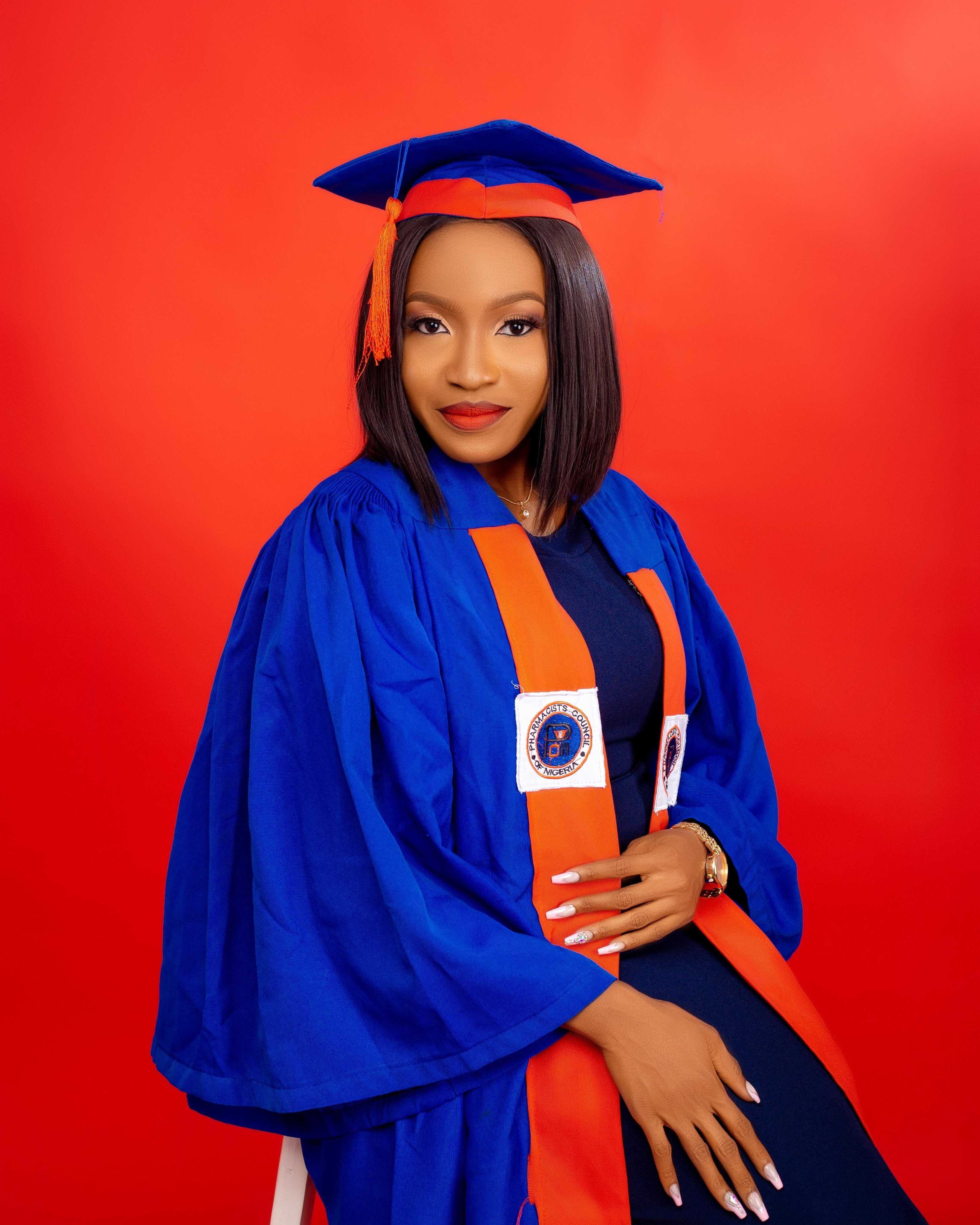 Ibadan University lady graduating