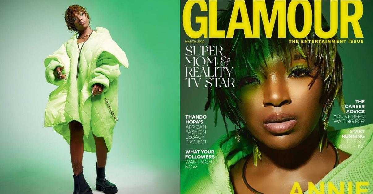 Annie Idibia narrates how she once lived in a room with three brothers as she makes cover of Glamour Magazine