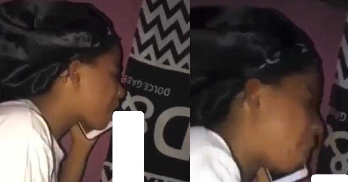 Lady rains curses on boyfriend after he blocked her to post another lady on Valentine's Day (Video)