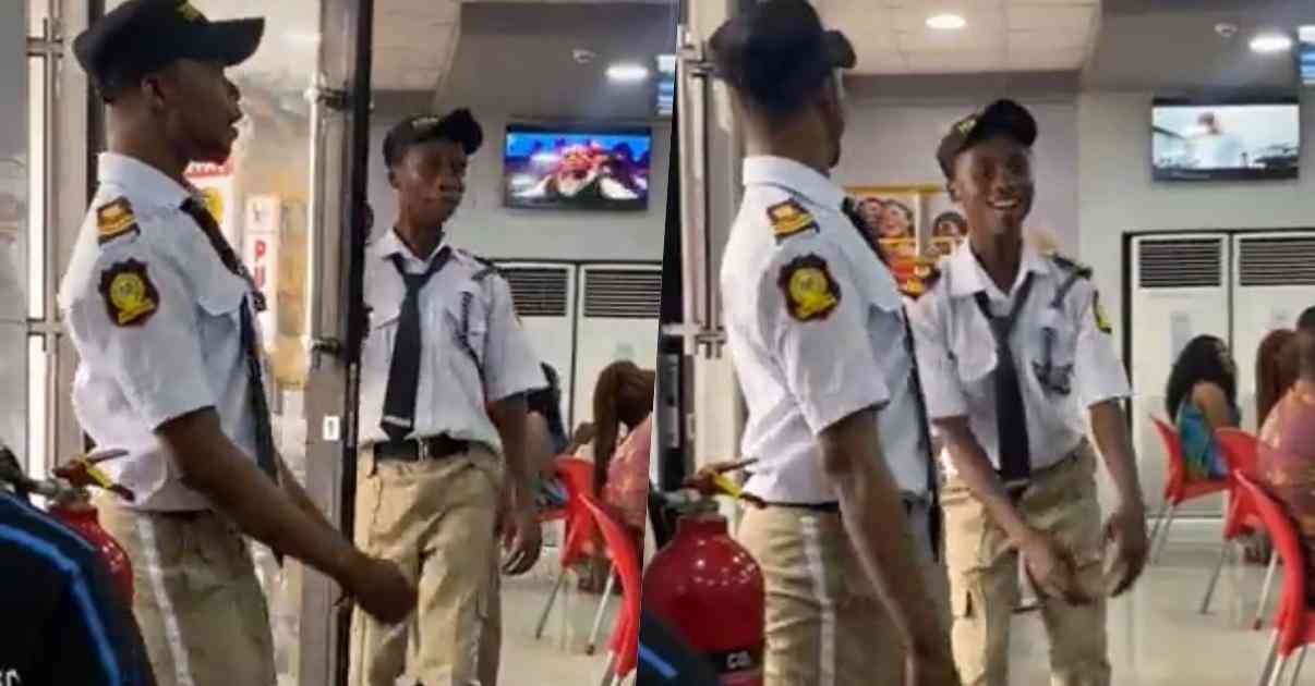 Security officers dancing on duty in viral video sacked (Video)