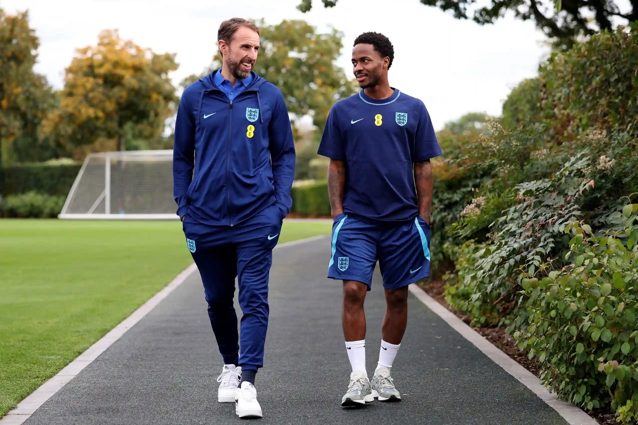 Raheem Sterling supports England coach