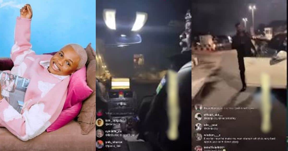 Moment Mavin signee, Boy Spyce got harassed by police officers as they struggled to forcefully obtain his phone (Video)