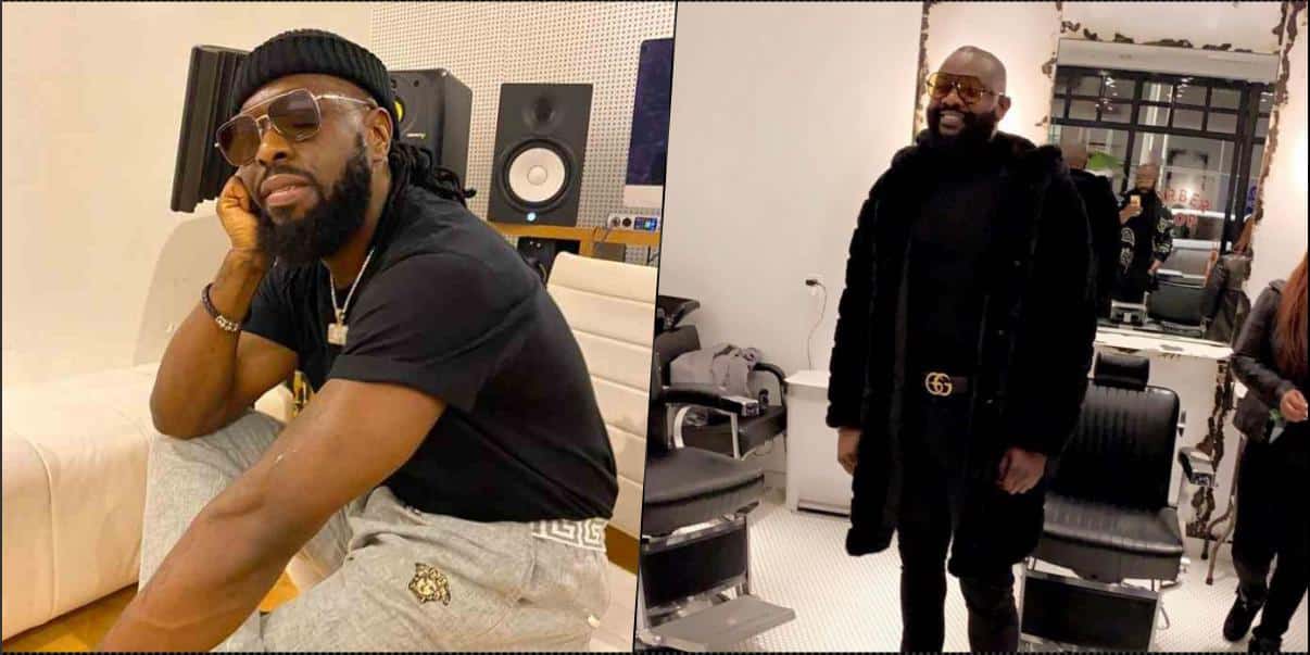 Timaya griefs as he buries manager and childhood friend shot dead in U.S