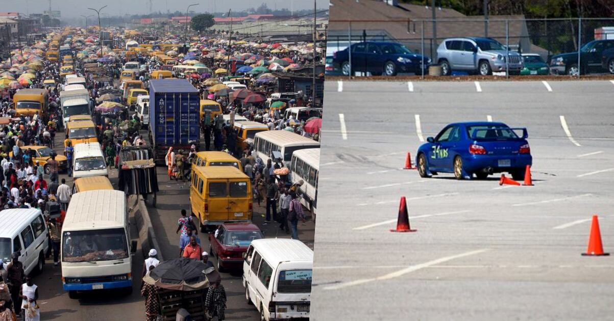 Abroad-based Nigerian man shares nostalgia for Lagos after failing driver's assessment test for the third time this month
