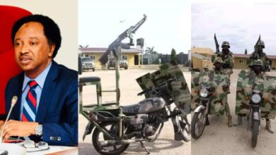 Netizens fume as Senator Shehu Sani unveils new weaponry addition to Nigerian Army