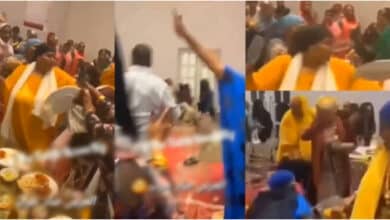 Two female guests scatters wedding as they engaged in fist-fight - VIDEO