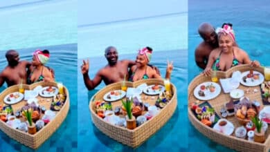 Mercy Aigbe shares vacation with husband Adeoti at Maldives (VIDEO)