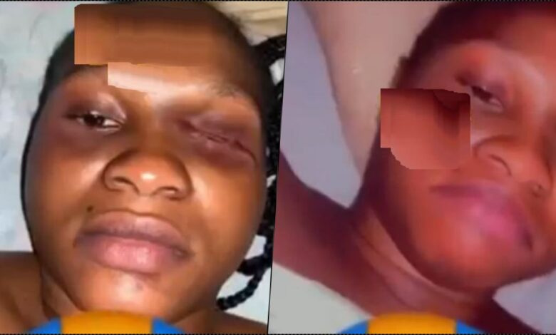 "Don't wait till it reaches this stage" — Lady advises against toxic relationships (Video)