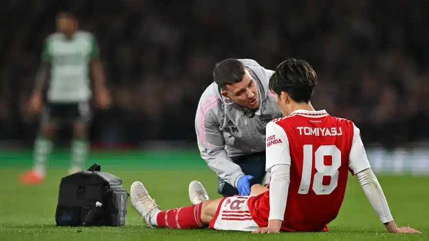 Arsenal loses Saliba and Tomiyasu to injury