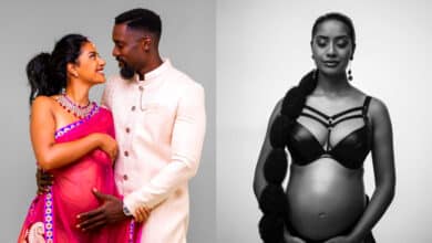 Ghanaian Actor Mawuli Gavor and his woman Remya expecting their first child