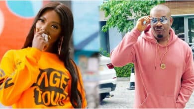 I'm pregnant for Don Jazzy - Tiwa Savage says, Don Jazzy reacts