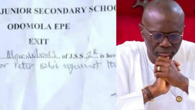 Sanwo Olu orders probe of principal who sent student home for having Peter Obis sticker on her bag