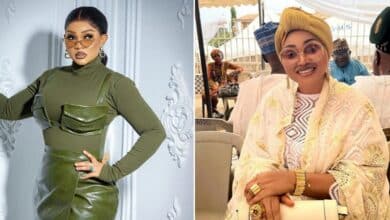 Actress Mercy Aigbe's Easter photos spark confusion among fans: Christian or Muslim
