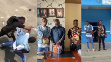Uniport students receive gifts as settlement after fighting over biscuits (Video)