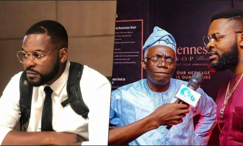 Falana speaks on son Falz 'embarrassing the government'