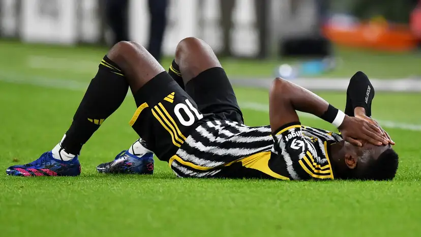Paul Pogba suffers another injury in his first start in 390 days