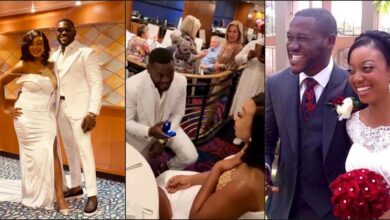 Deyemi Okanlawon proposes to wife again on 10th wedding anniversary (Video)