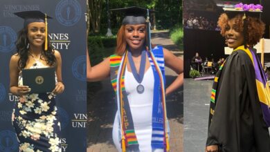 Lady achieves remarkable academic feat, bags 3 degrees at 22 in the US