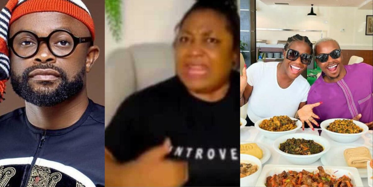 "Cloutina" – Okon Lagos berates Dog-lovers president for calling out Hilda Baci and Enioluwa for publicizing dog meat delicacy