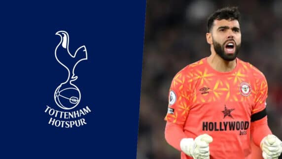 Tottenham close to reaching a deal with David Raya