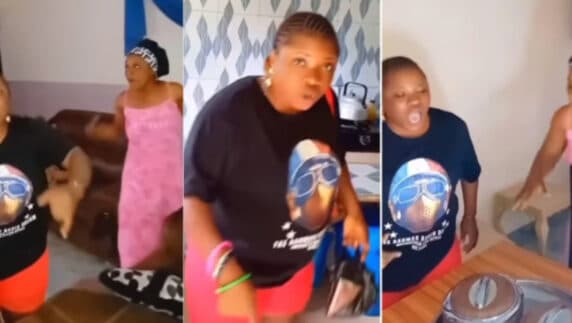 "Why did you always cook for my husband?" - Woman confronts husband's female best friend living with them (Video)