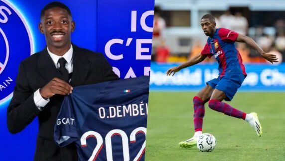 PSG announces signing Dembele for €50m