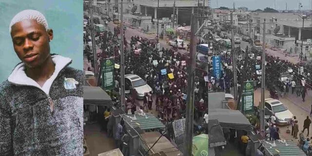 Fans hold peaceful walk for Mohbad, blast Naira Marley