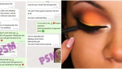 Bride insults makeup artist for refusing to work on credit, chat leaks