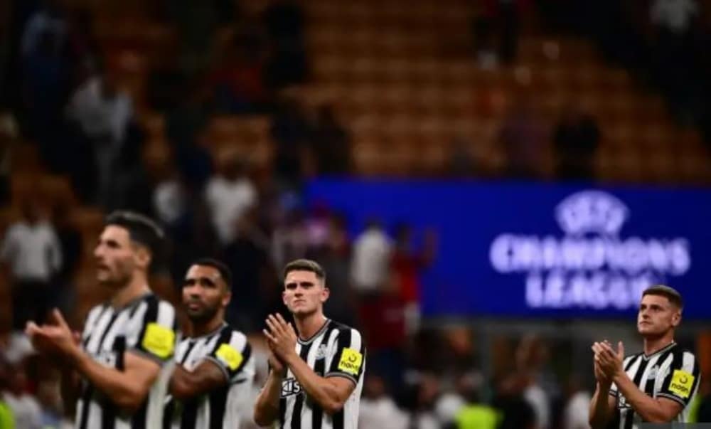 UCL: Newcastle battle to goalless draw against Ac Milan in Champions League return